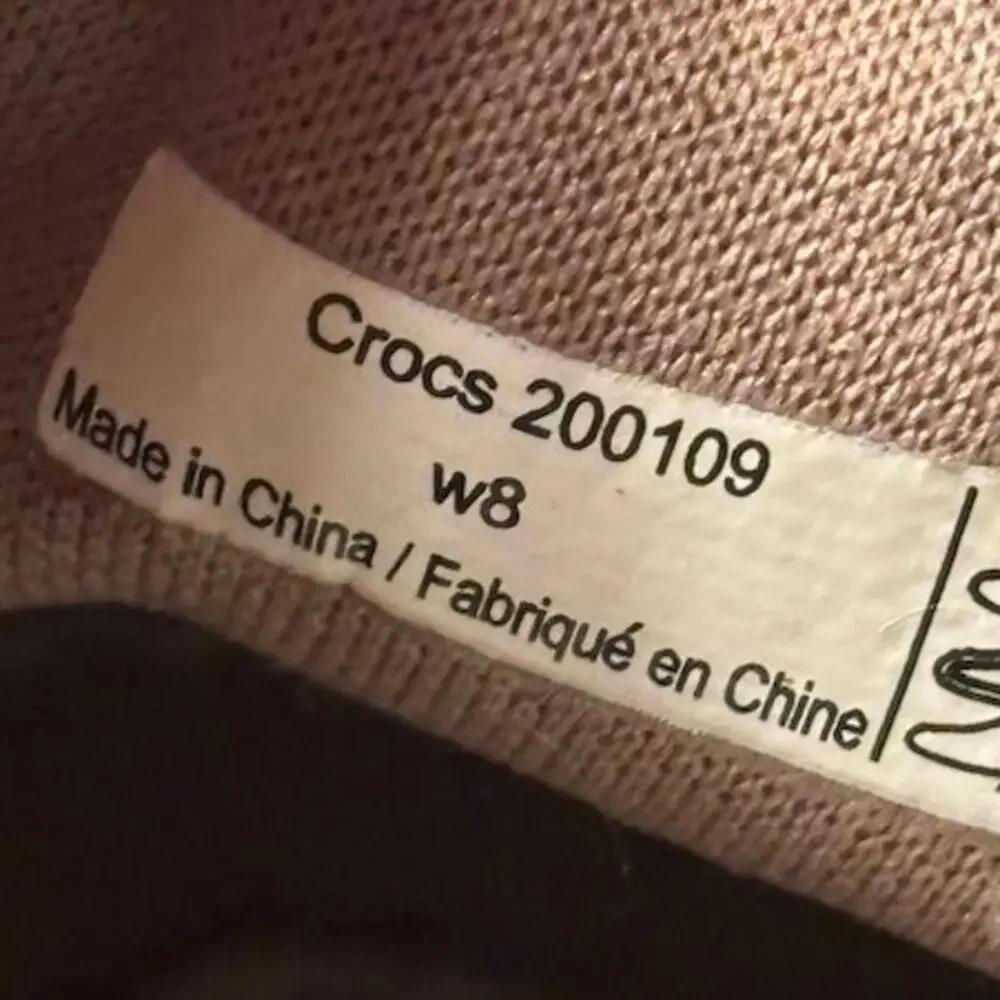Crocs Beach Line Boat Shoes Tan / Beige Women's Size 8 200109